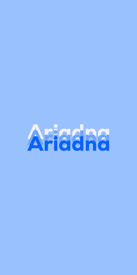 Free photo of Name DP: Ariadna