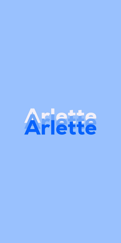 Free photo of Name DP: Arlette