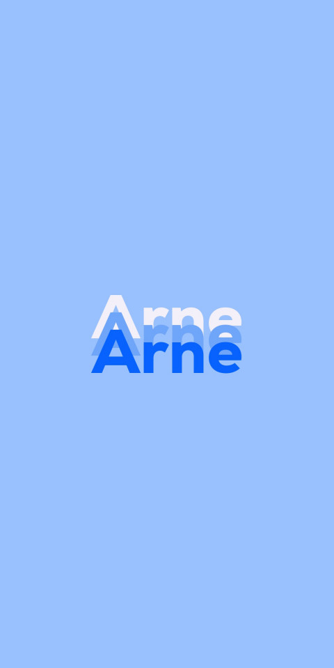 Free photo of Name DP: Arne