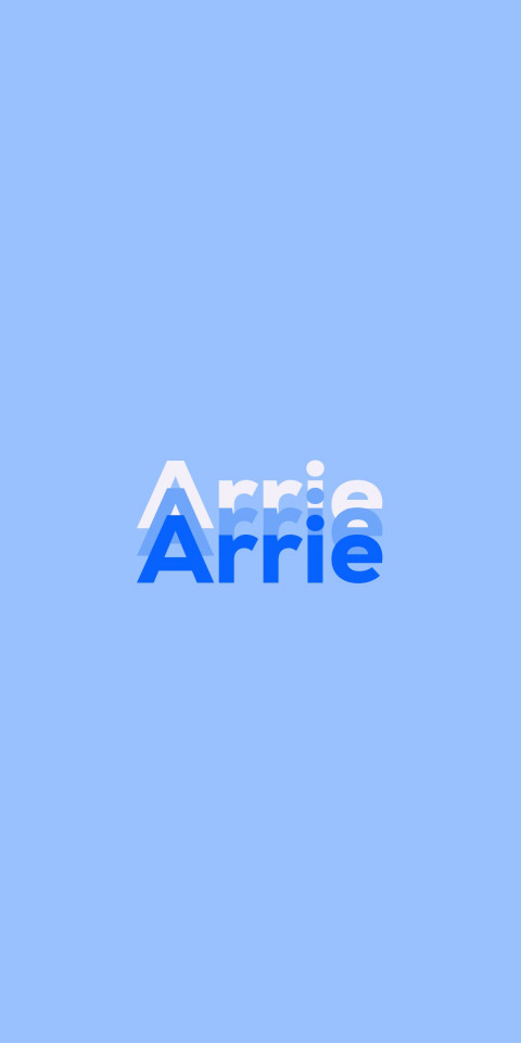 Free photo of Name DP: Arrie