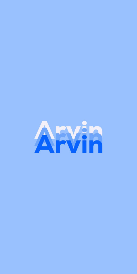 Free photo of Name DP: Arvin