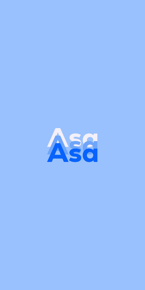 Free photo of Name DP: Asa