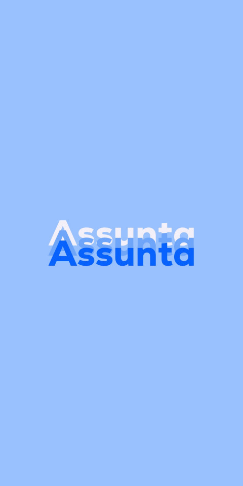 Free photo of Name DP: Assunta