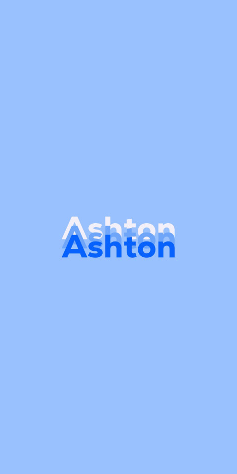 Free photo of Name DP: Ashton