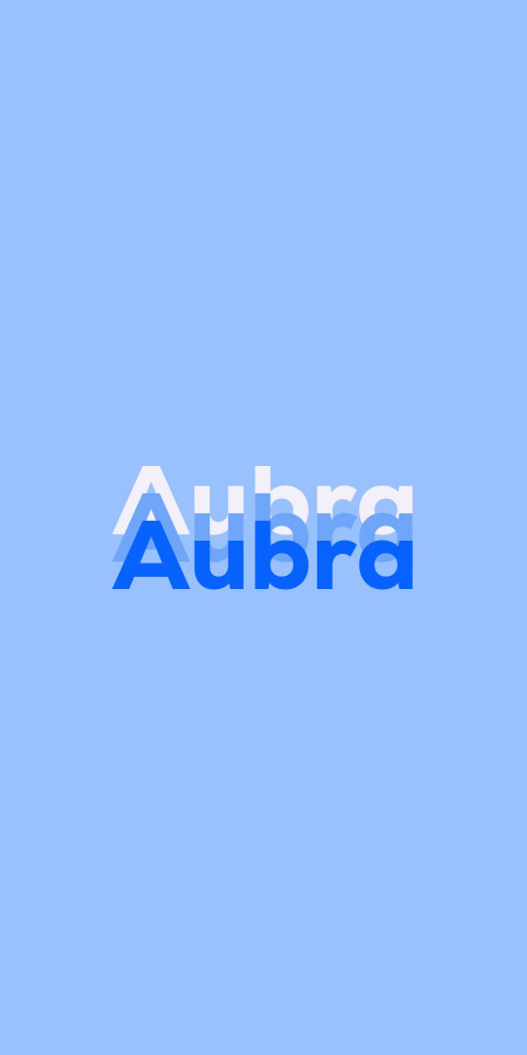 Free photo of Name DP: Aubra