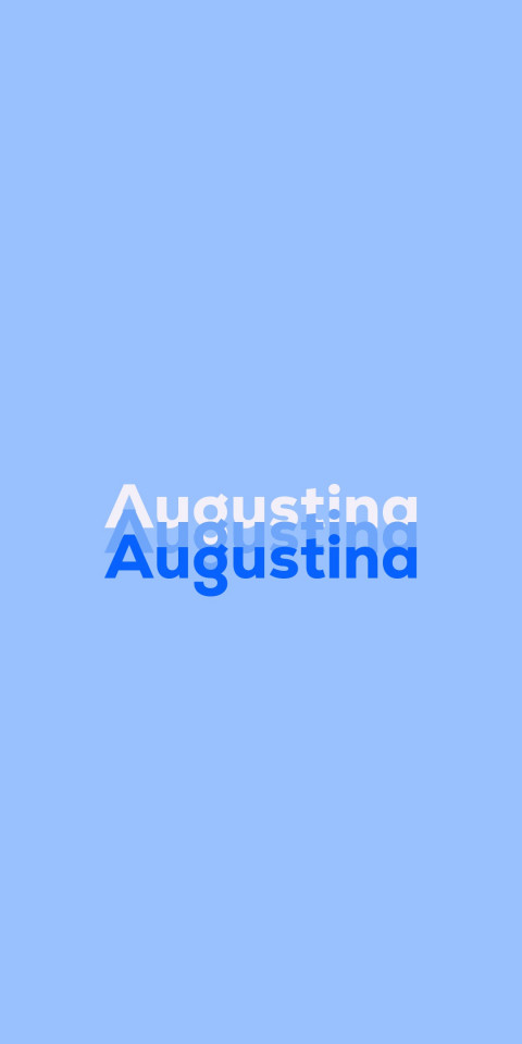 Free photo of Name DP: Augustina