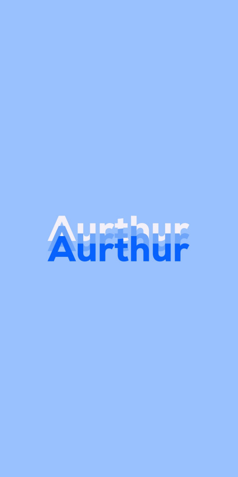 Free photo of Name DP: Aurthur