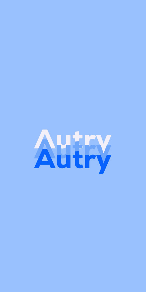 Free photo of Name DP: Autry