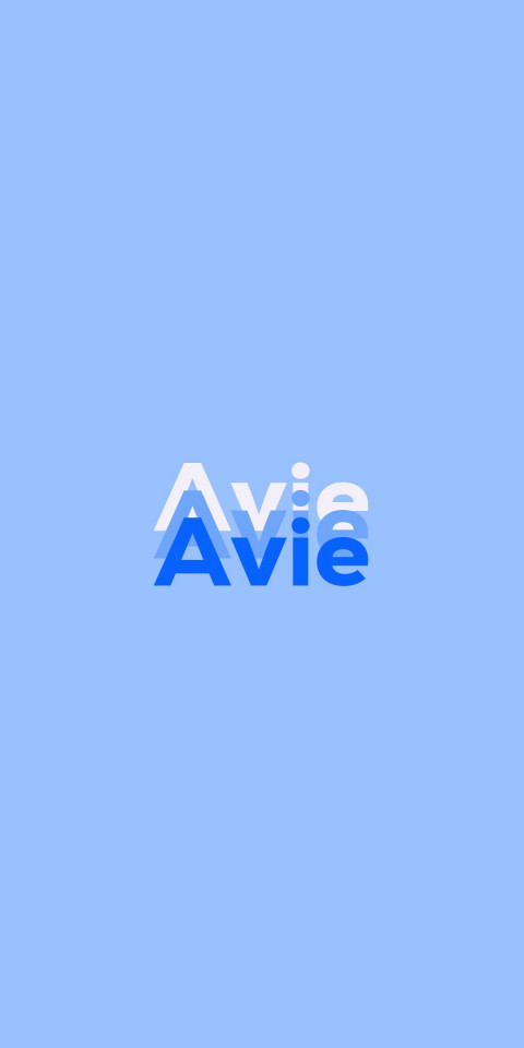 Free photo of Name DP: Avie