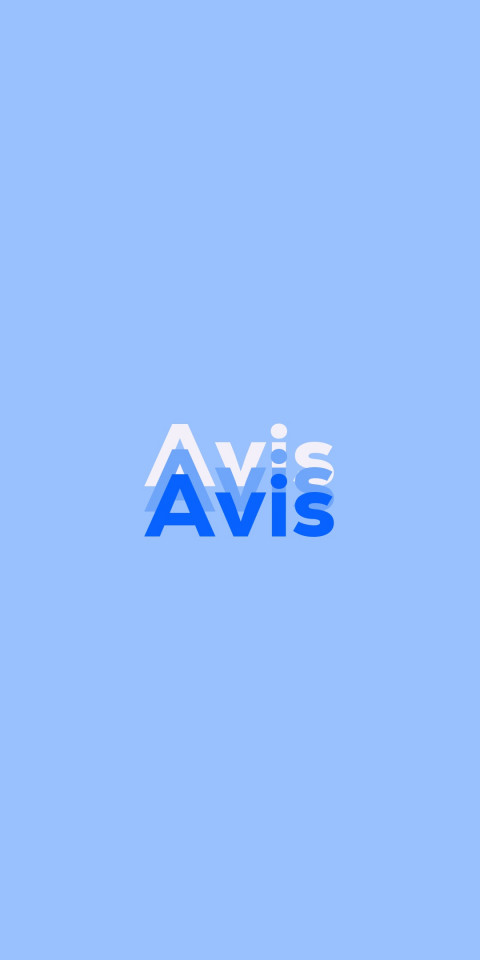 Free photo of Name DP: Avis