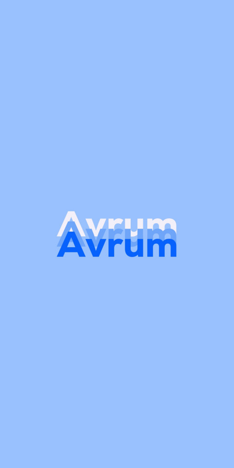 Free photo of Name DP: Avrum