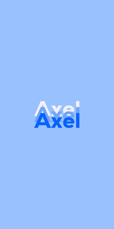 Free photo of Name DP: Axel