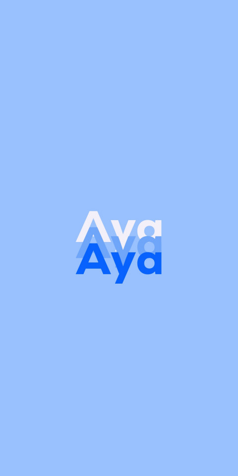 Free photo of Name DP: Aya