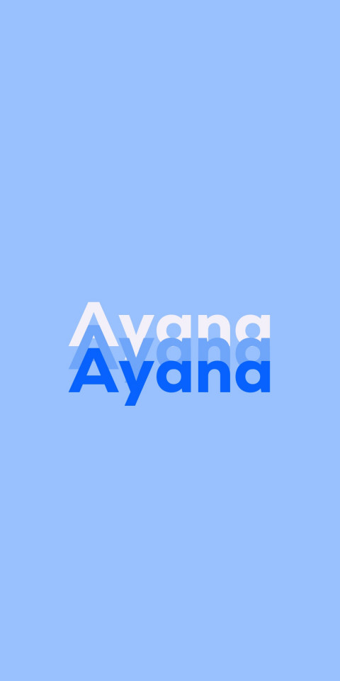 Free photo of Name DP: Ayana