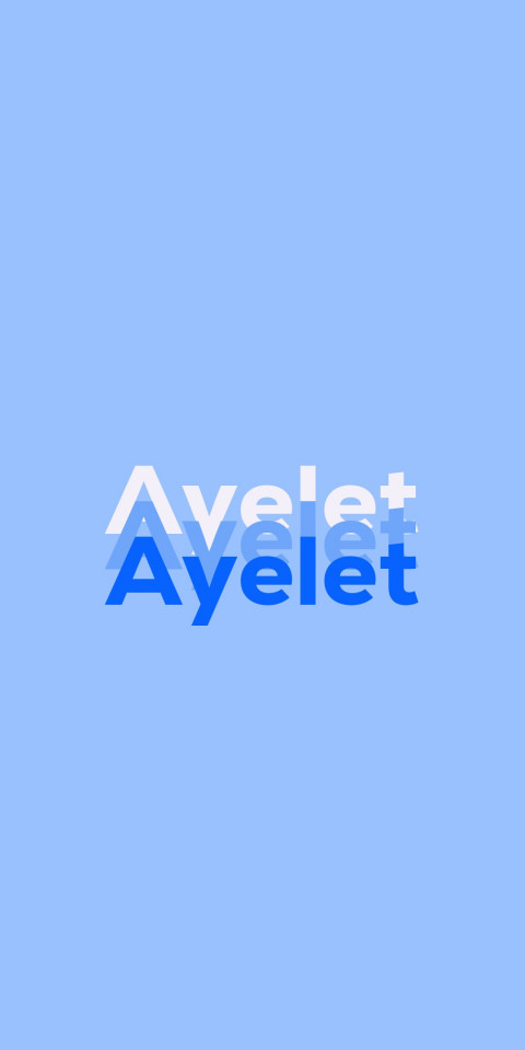 Free photo of Name DP: Ayelet