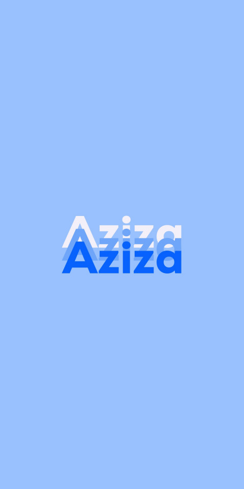 Free photo of Name DP: Aziza