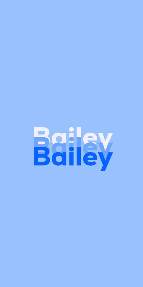 Free photo of Name DP: Bailey