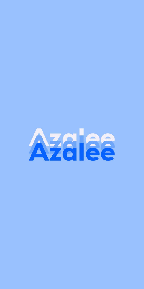 Free photo of Name DP: Azalee