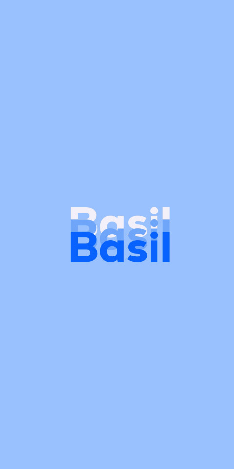 Free photo of Name DP: Basil