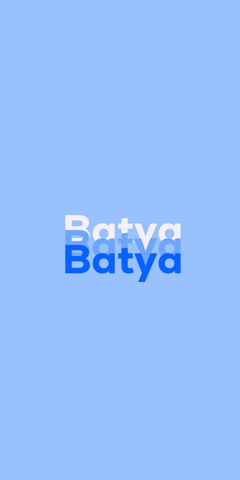 Free photo of Name DP: Batya