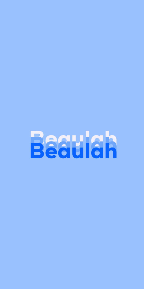 Free photo of Name DP: Beaulah