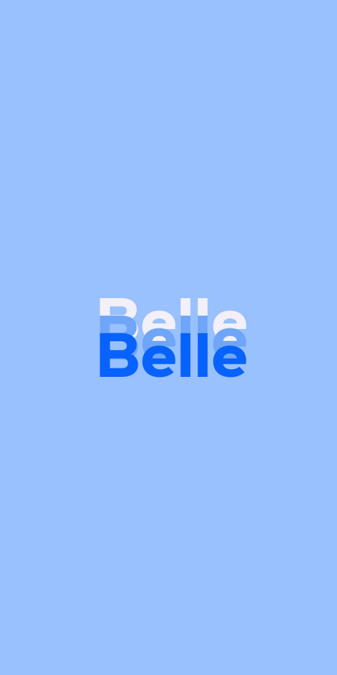 Free photo of Name DP: Belle