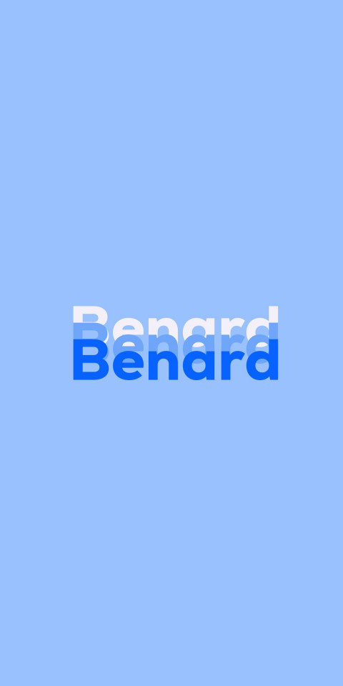 Free photo of Name DP: Benard