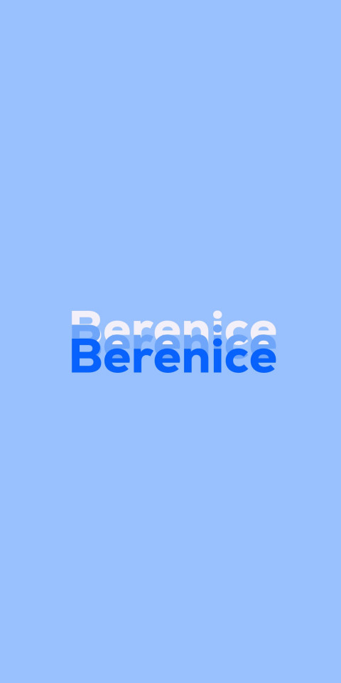 Free photo of Name DP: Berenice
