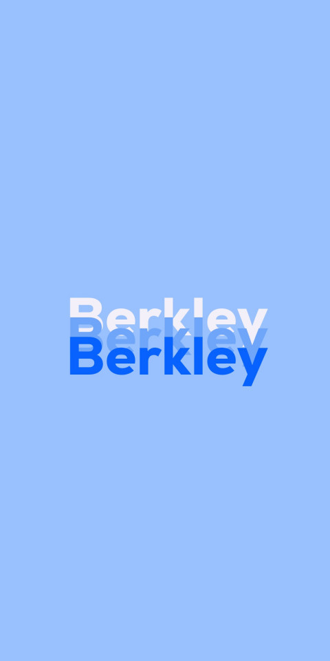 Free photo of Name DP: Berkley