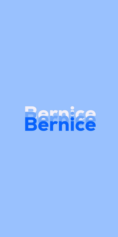 Free photo of Name DP: Bernice