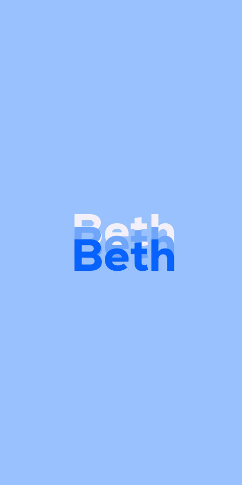 Free photo of Name DP: Beth