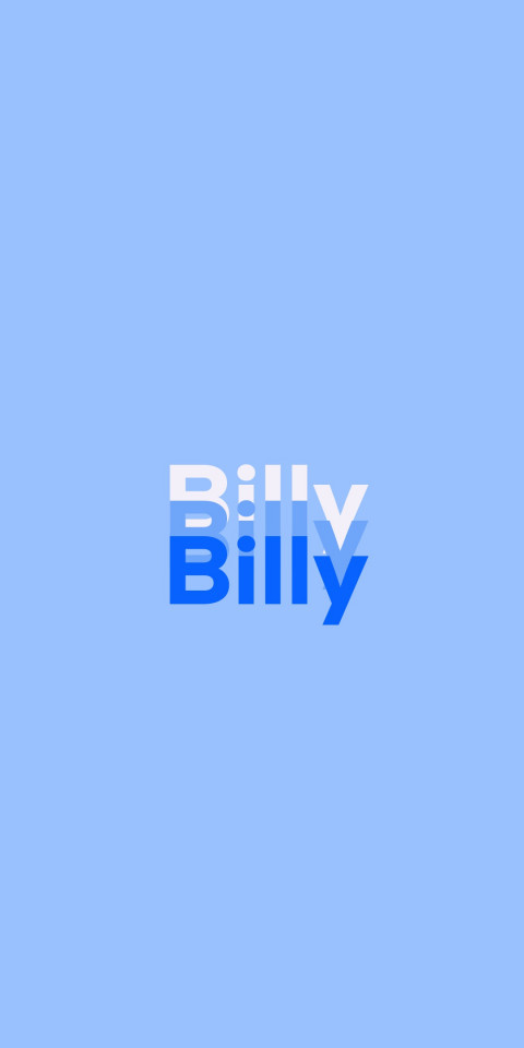 Free photo of Name DP: Billy