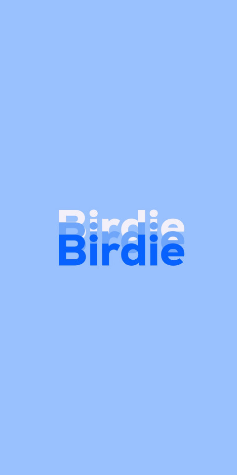 Free photo of Name DP: Birdie