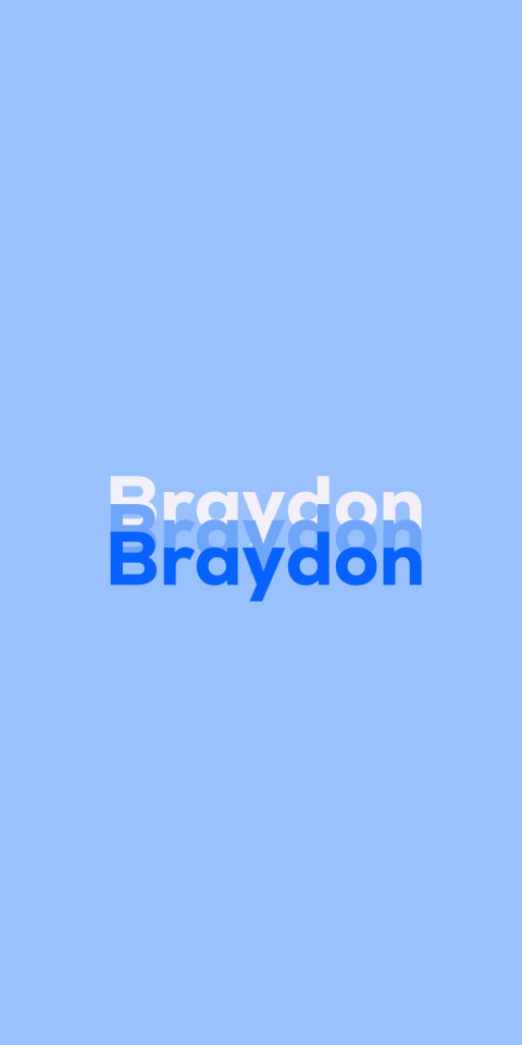 Free photo of Name DP: Braydon