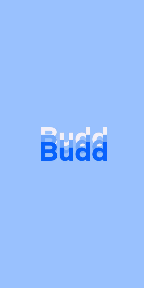 Free photo of Name DP: Budd