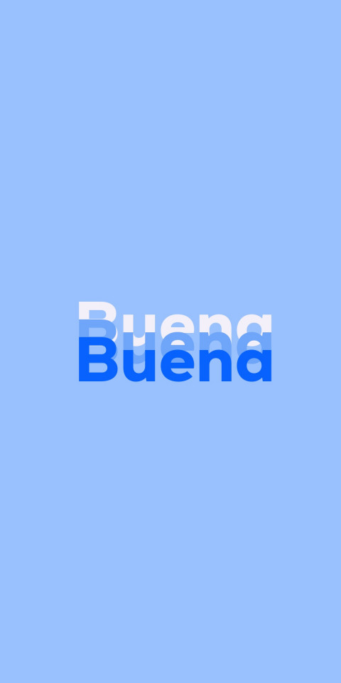 Free photo of Name DP: Buena