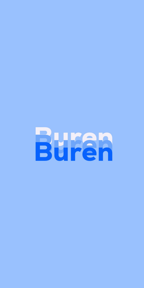 Free photo of Name DP: Buren