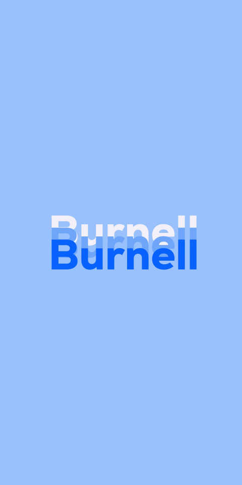 Free photo of Name DP: Burnell