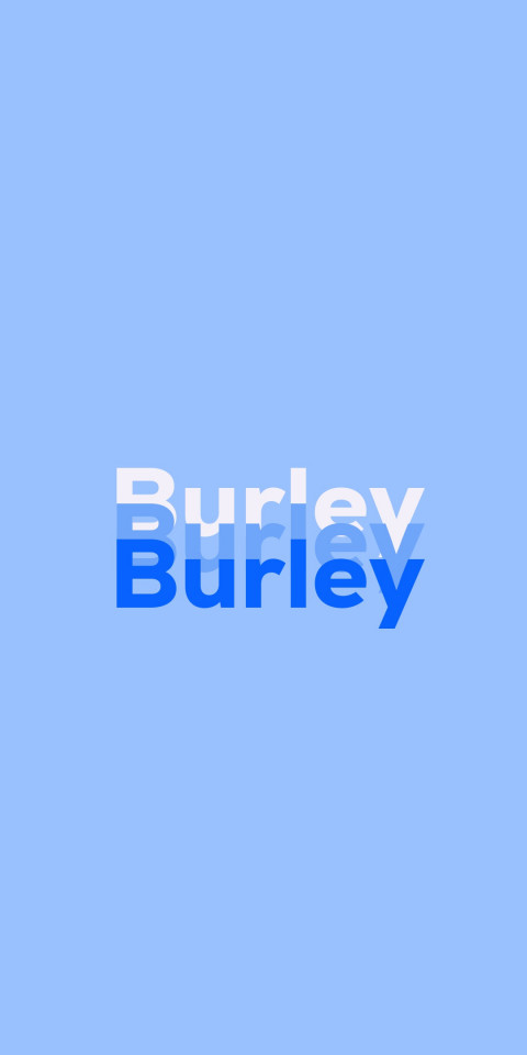 Free photo of Name DP: Burley