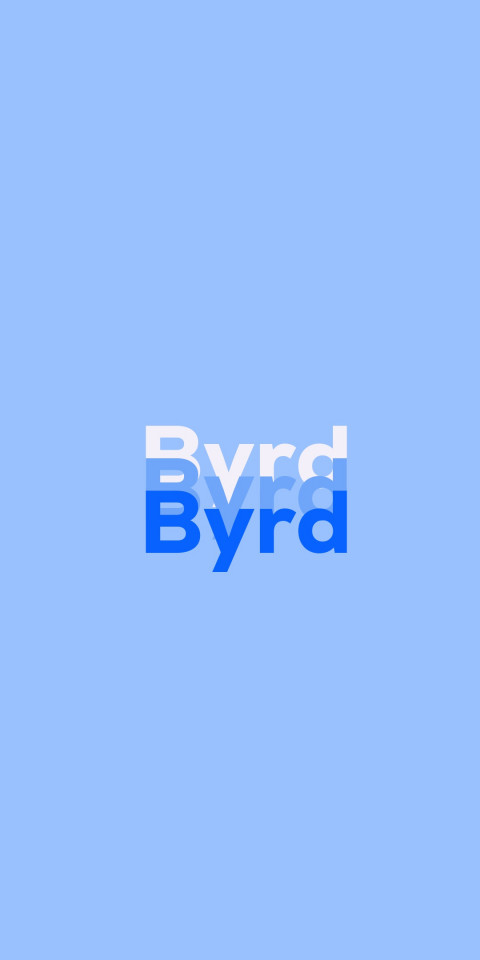 Free photo of Name DP: Byrd