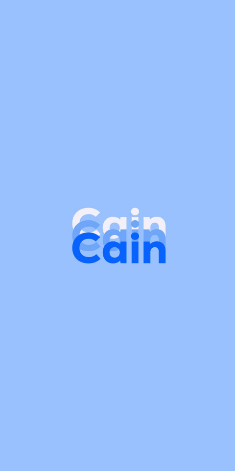 Free photo of Name DP: Cain