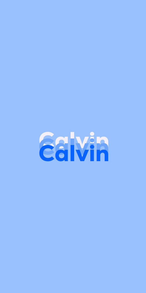 Free photo of Name DP: Calvin