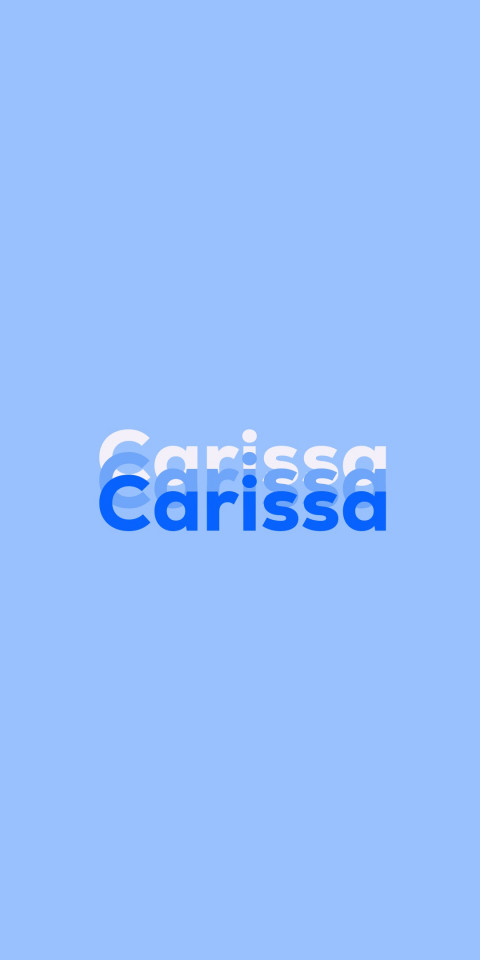 Free photo of Name DP: Carissa