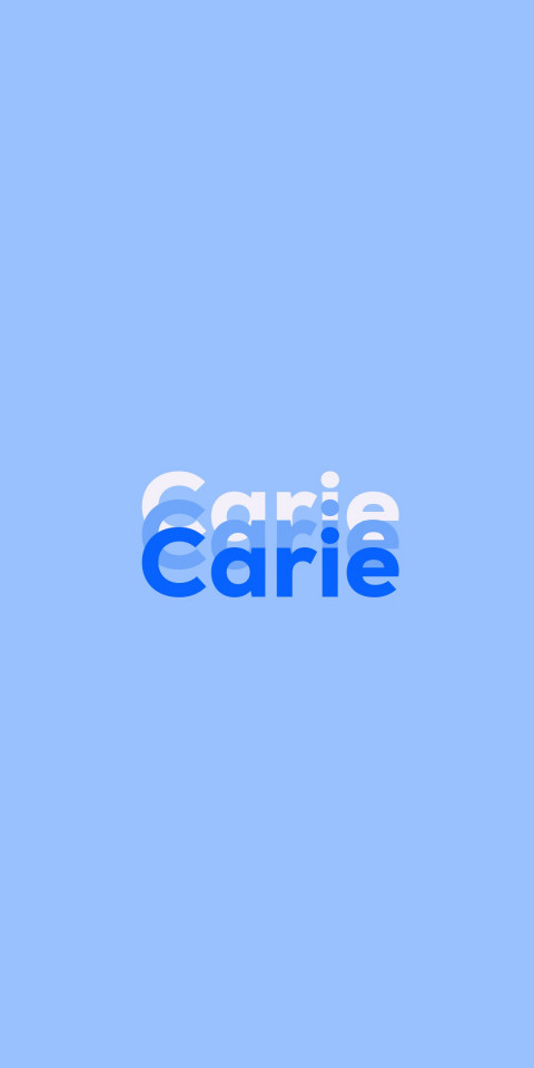 Free photo of Name DP: Carie