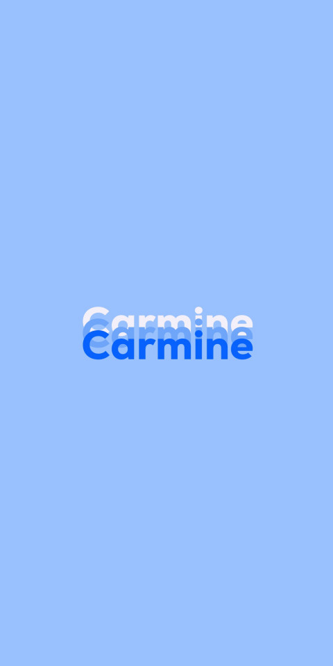 Free photo of Name DP: Carmine