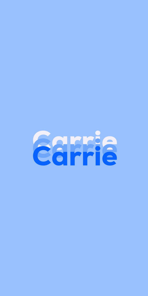 Free photo of Name DP: Carrie
