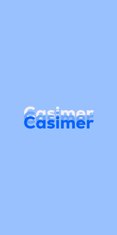 Free photo of Name DP: Casimer