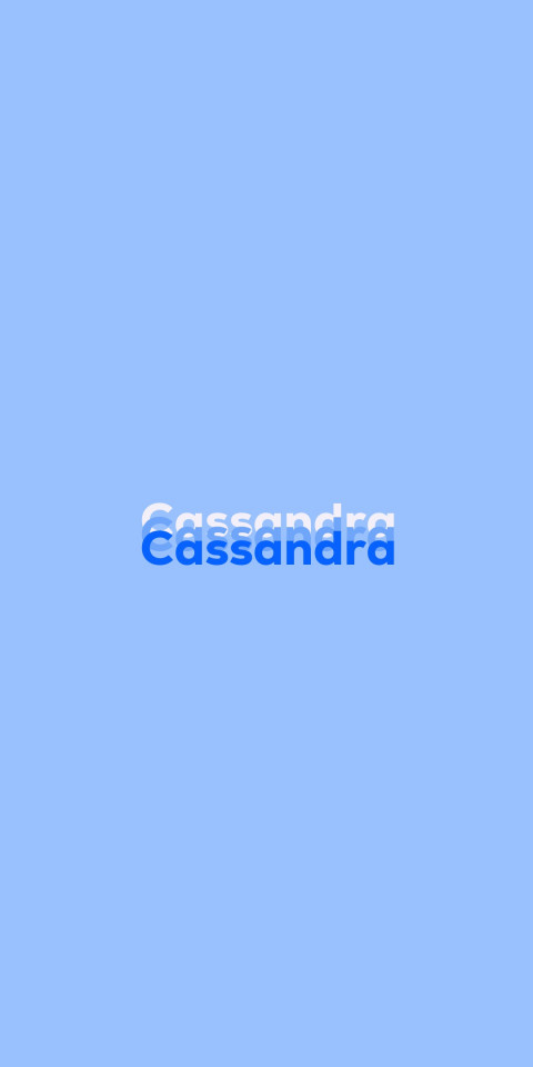 Free photo of Name DP: Cassandra