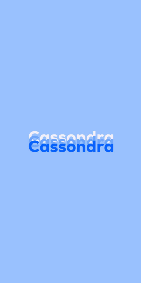 Free photo of Name DP: Cassondra