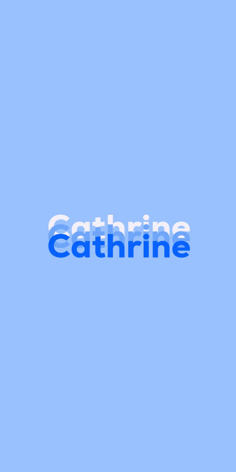 Free photo of Name DP: Cathrine